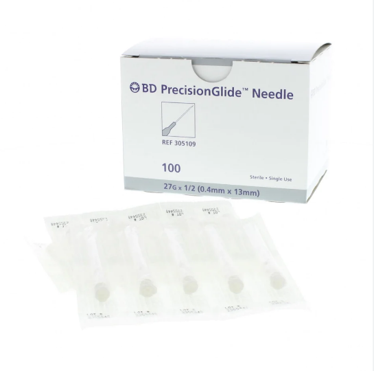 BD 305109 PrecisionGlide Needle | 27G x 1/2