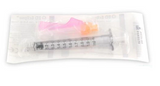 BD 305787 Luer-Lok™ Syringe with BD Eclipse™ Safety 3mL | 25G x 1" | 50 per Box