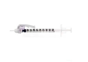 BD 305932 Safetyglide Syringes | 0.5mL | 29G x 1/2" - 100 per Box