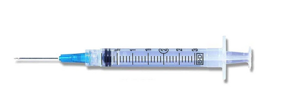 BD 309571 Luer-Lok™ Syringes with PrecisionGlide™ Needles 3mL | 23G x 1