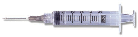 BD 309634 Luer-Lok™ Syringes with PrecisionGlide™ Needles | 5mL | 20G x 1