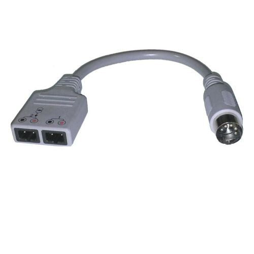 Cable Connector DIN5 to Dual Lead for ComboCare & Quattro 1 Per Pack