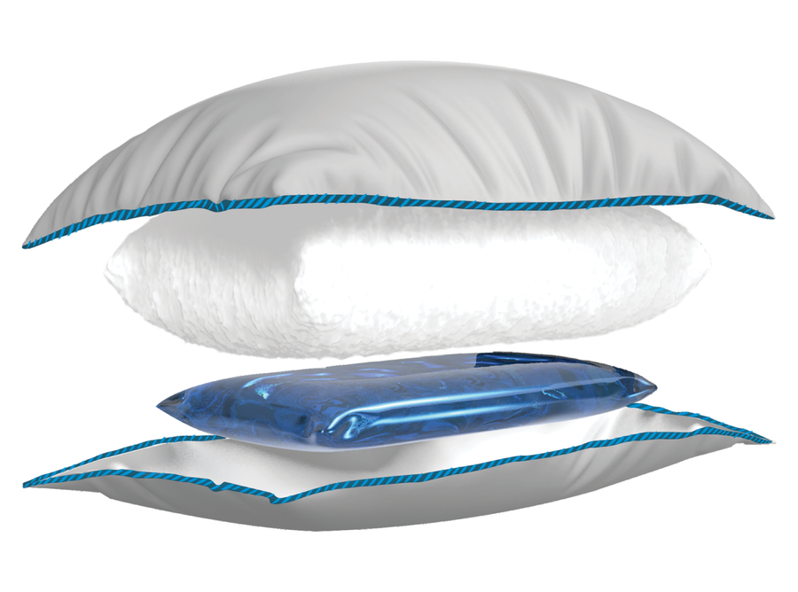 The Water Pillow by Mediflow - Elite Premium Fiber – therapysupply