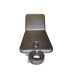 Top-down close-up view of the contoured headrest section on the 2-section electric facial massage table, featuring a built-in face hole for optimal client comfort during prone treatments.
