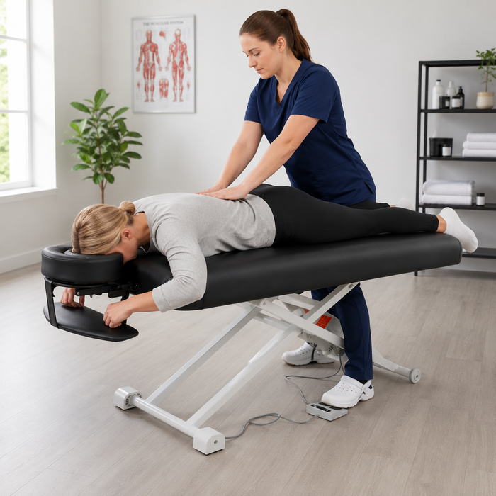 A-Lek Flat Top Electric Massage Table