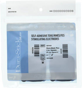 Chattanooga Dura-Stick PLUS Self-Adhesive Electrodes # 42193 (2 pack)