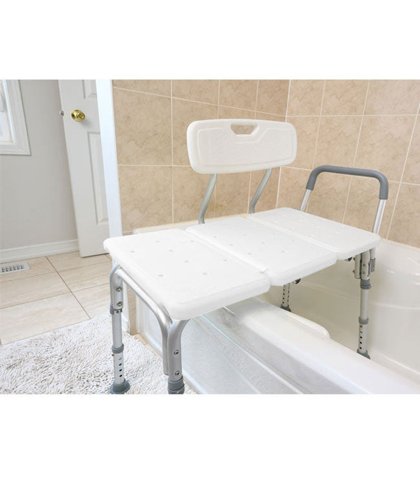 Banc de bain de transfert avec dossier : MHSB