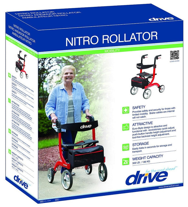 Nitro Euro Style Rollator Walker