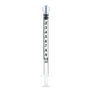 SOL-M P180001PP Syringe | Luer Lock | 1mL 100 per Box