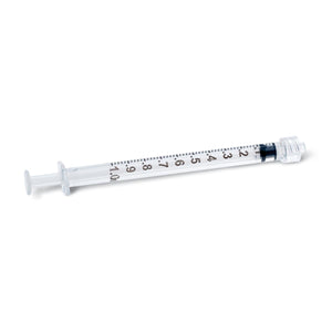 Medline Luer Lock Syringe with Low Dead Space (1 mL)