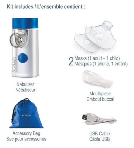 Sonair Ultrasonic Mesh Nebulizer by MedPro