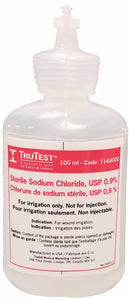 Solution Sodium Chloride 0.9% NACL Trutest Ster P160 100ml 25/Case