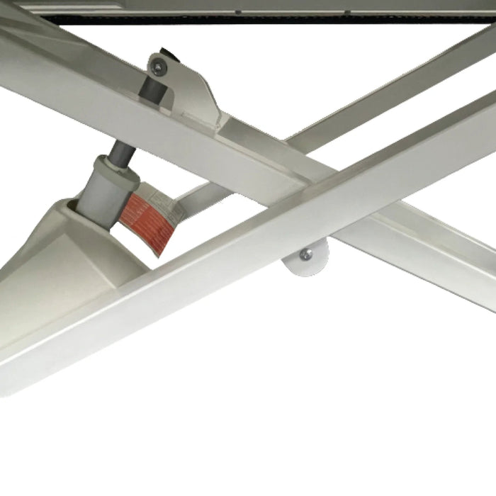 A-Lek massage table padding and flat top surface
