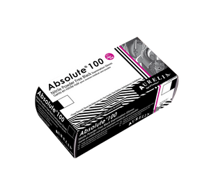 Aurelia, Absolute 100, Nitrile, 3.2mil, Black, 1000/Case-MEDIUM SIZE ONLY