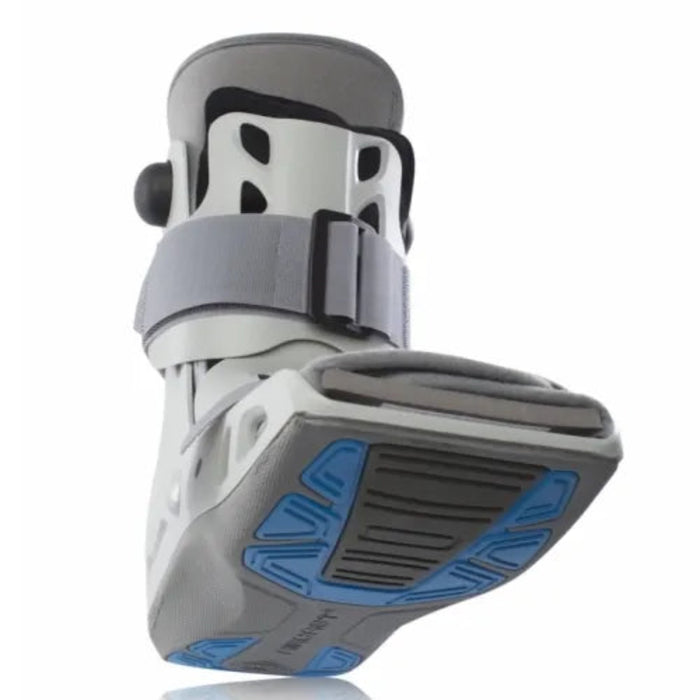 Detailed view of the boot's underside, showcasing the non-marking, skid-resistant rubber tread for greater traction and longer wear.
