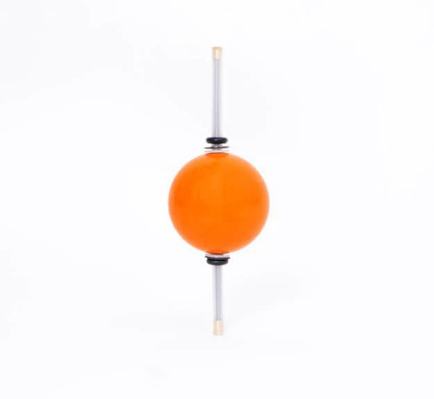 Armaid Orange Roller 2.5 inch massage ball for deep trigger point therapy and muscle release