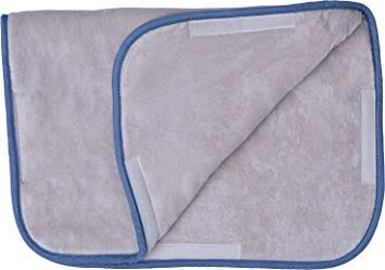 Detailed view of a standard-sized terry cover, designed to fit specialized cervical HotPaks for patient comfort and safety.