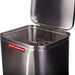 Detailed view into the open heating tank of the E2 model, showcasing its capacity to hold a variety of oversize, standard, and cervical hot packs.