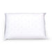 Front-facing product view of the Chiroflow Waterbase memory foam pillow with quilted white cover on a clean background