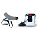 The DonJoy IceMan CLEAR3 unit connected to a universal froefoot cold therapy pad, illustrating the plug-and-play operation for post-op recovery.