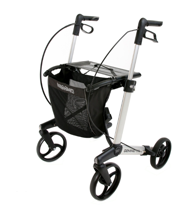 Gemino 30 Parkinsons rollator walker with laser line cue lightweight folding walker for freezing gait