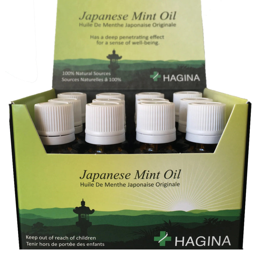 Hagina Japanese Mint Oil for spas and therapy rooms