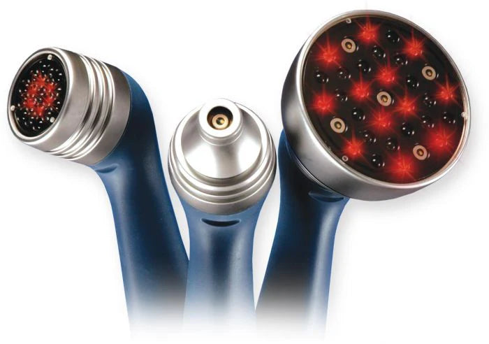 9 Diode Cluster, 1040 mW Total Power, (5) 850 nm Laser Diodes @ 200 mW each, (4) 670 nm LED Diodes @ 10 mW each