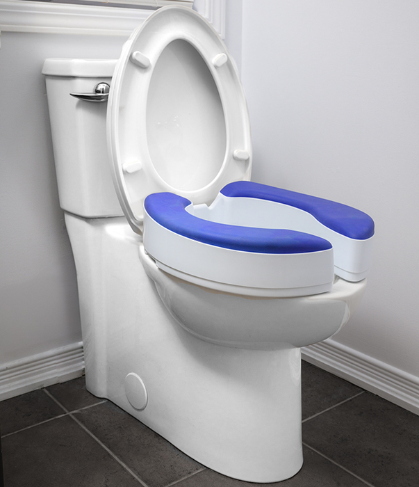 4” Adjustable Raised Toilet Seat: MHADJRTS