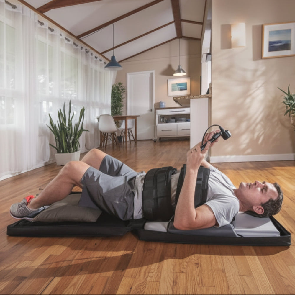 Saunders Lumbar Home Traction Device user setup
