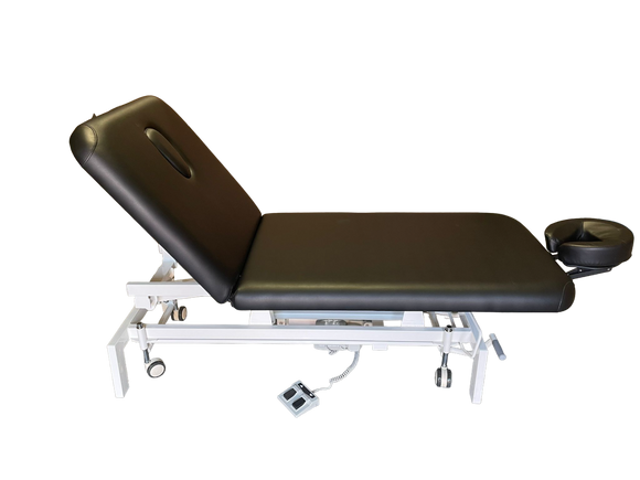 2 Section Electric Height Control Facial Massage Treatment Table