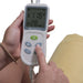 A close-up view of the easy-to-use digital hand control, allowing users to program and monitor temperature and treatment time.