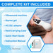 An infographic detailing the technical specifications and key features of the US Pro 2000 2nd Edition ultrasound machine.