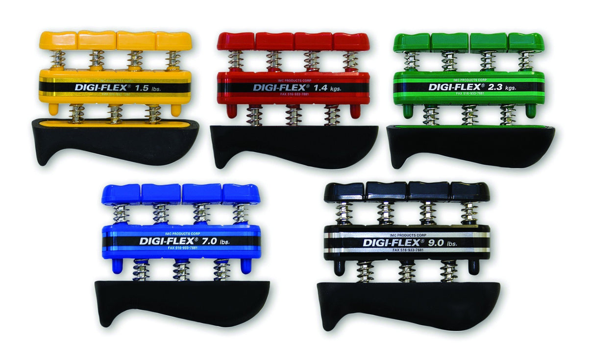 CanDo Digi-Flex Black Hand and Finger Exercise System - SpaSupply
