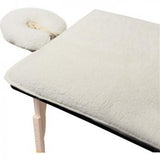 Complete Massage Table Fleece Pad Set - Cream - SpaSupply