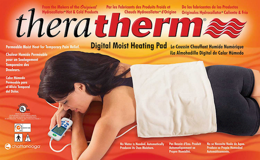 1032 Theratherm Digital Moist Heating Pad Standard 14"x27" - SpaSupply