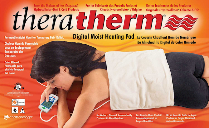 1032 Theratherm Digital Moist Heating Pad Standard 14"x27" - SpaSupply