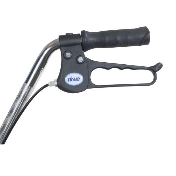 Drive Medical Durable 4 Wheel Rollator with 7.5" Casters - SpaSupply