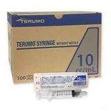 Seringues hypodermiques Terumo SS-10S sans aiguille | Astuce de glissement | 10 ml - 100 par boîte