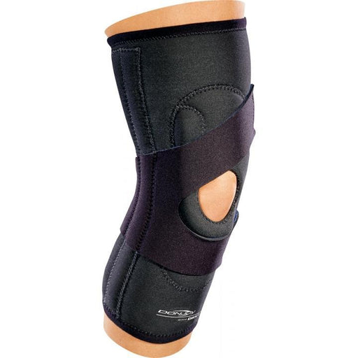 DonJoy Lateral J Buttress Patella Knee Brace (No Hinge) - SpaSupply