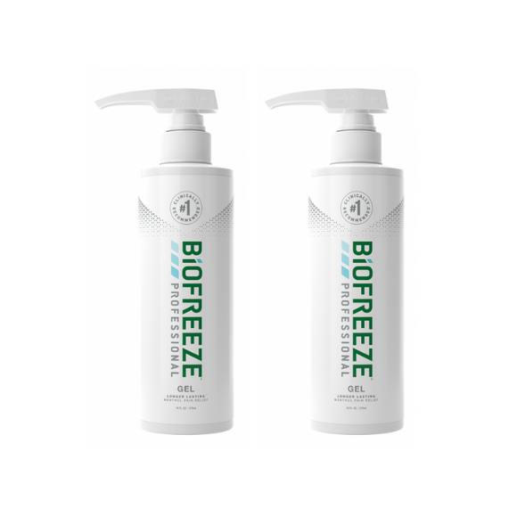 Biofreeze Professional 16 oz Pump Bottle (2 Pack)