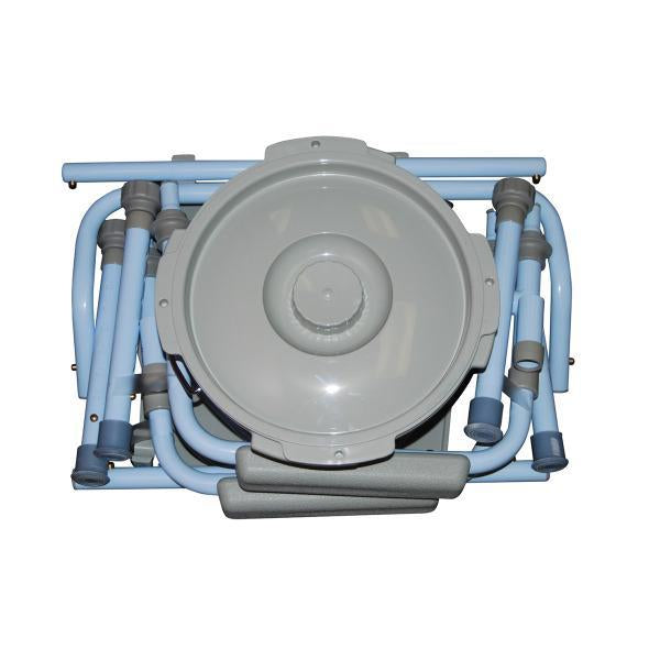Drive Medical Folding Steel Commode (Retail) - SpaSupply