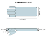 220 Series Stationary Chiropractic Table / SKU: 14-2305-Black