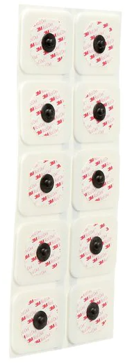 3M Red Dot 2570 Monitoring Electrode with Foam Tape 1000/Case