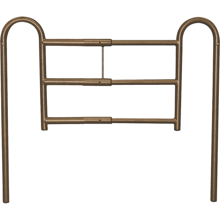 Tool-Free Adjustable Length Home-Style Bed Rail