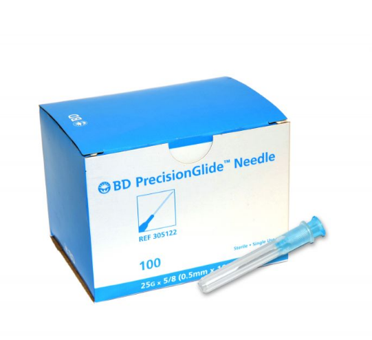BD 305122 PrecisionGlide Needle | 25G x 5/8
