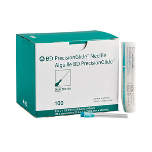BD 305194 PrecisionGlide Needle | Thin Wall |23G x 1 1/2" - 100 per Box