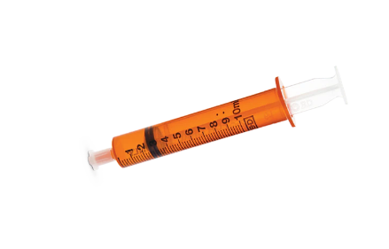 BD 305209 Amber Oral Syringe with non Luer tip W/Tip Cap 10 mL Single Use (500/Case)