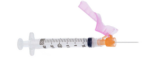 BD 305787 Luer-Lok™ Syringe with BD Eclipse™ Safety 3mL | 25G x 1" | 100 per Box