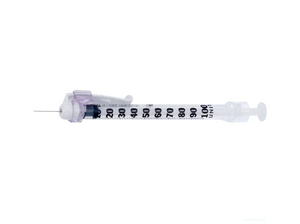 BD 305930 Seringues à insuline Safetyglide | 1mL | 29G x 1/2" - 100 par boîte