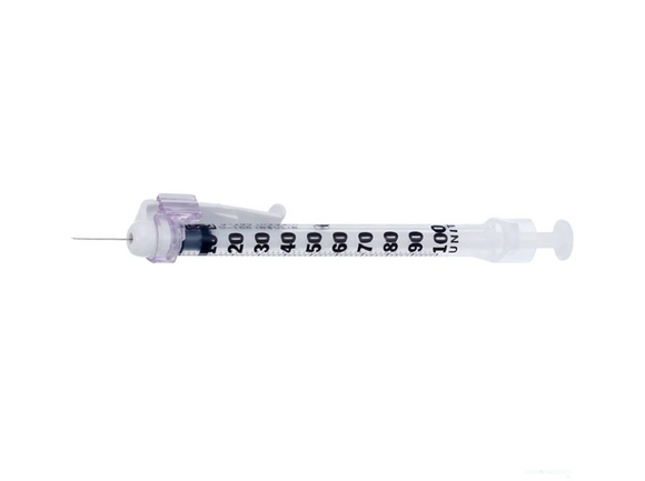 BD 305930 Safetyglide Insulin Syringes | 1mL | 29G x 1/2